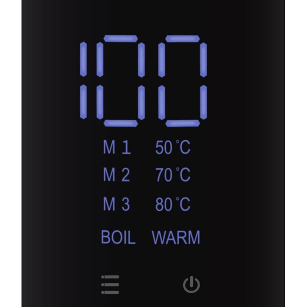 PROFI COOK Bouilloire PC-WKS 1243, 1,7 litre, noir