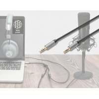 DIGITUS Câble de raccordement audio, jack...