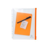 EXACOMPTA Dokumententasche mit Zip A4 57334E 5 Stück, transparent