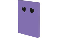 NUUNA Cahier de notes Graphic L 55751 GIVE ME YOUR HEART...