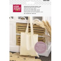 KNORR prandell Baumwoll-Einkaufstasche, 380 x 420 mm, weiss