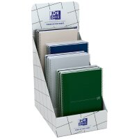 Oxford Cahier à spirale Origins, présentoir...