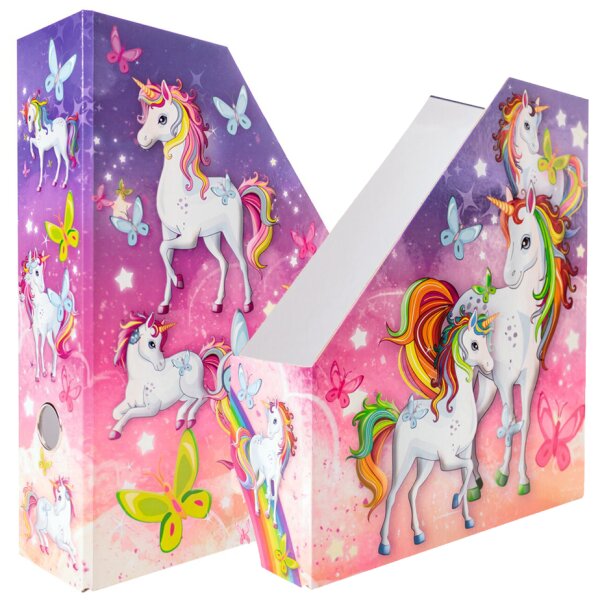 HERMA Stehsammler "Einhorn", DIN A4, Karton, (B)85 mm