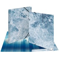 HERMA Chemise à élastiques Nature, A3, carton, Stone