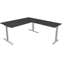 kerkmann Bureau Form 2 avec extension, (L)1.600 mm, érable