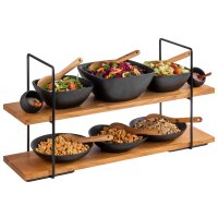 APS Etagère PERFECTO LARGE, 2-stufig, eiche:...