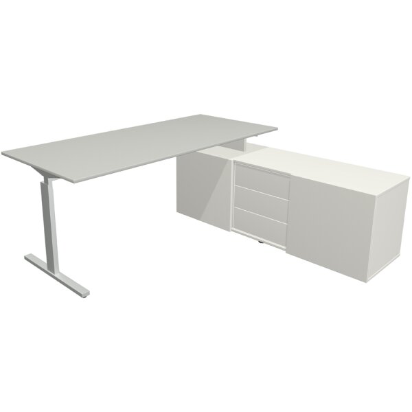kerkmann Bureau complet Form 2, gris clair