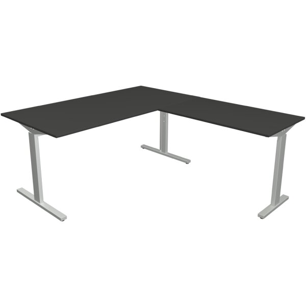 kerkmann Bureau Form 2 avec extension, (L)1.800 mm, chêne