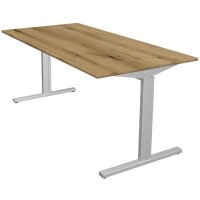 kerkmann Bureau Form 2, (L)1.600 mm, blanc