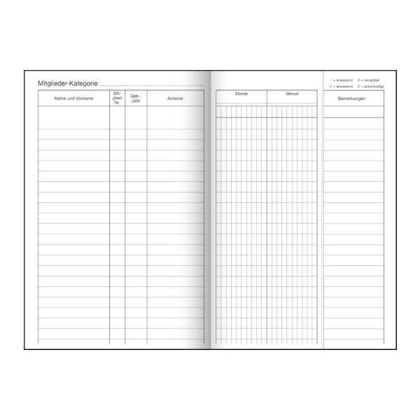 FAVORIT Appellbuch 12x18cm 5151/18 D 18 Blatt