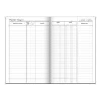 FAVORIT Appellbuch 12x18cm 5151/18 D 18 Blatt