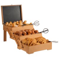 APS Boîte pour buffet SEWING BASKET, chêne foncé