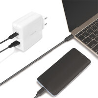 LogiLink USB-Steckdosenadapter, 2x USB, weiss, 100 Watt