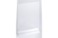 EXACOMPTA Tischaufsteller A5 85158D transparent, T-Form hoch
