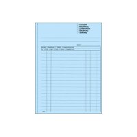 FAVORIT Mehrzweckbuch D A5 9115 OK blau/blau/weiss 50x3...