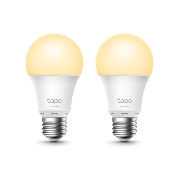 TP-LINK Leuchtmittel LED E27 2-Pack Tapo L510E(2-pack) Wifi, dimmbar, 2700K