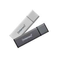 INTENSO USB-Stick Alu Line 32GB 3521480 USB 2.0 double pack
