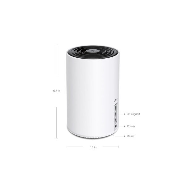TP-LINK WHMesh WiFi 6E System Deco XE75(2-pack) AXE5400 white