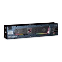 SPEEDLINK Gravity RGB Stereo Soundbar SL-830200-BK Black, Gaming Speaker