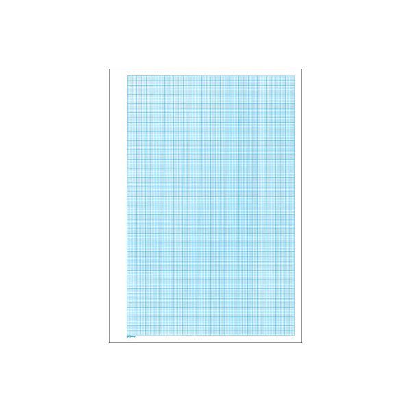 FAVORIT Milimeterpapier Block A4 1776a weiss, 1mm, 80g/m2 100 Blatt