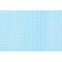 FAVORIT Milimeterpapier Block A4 1776a weiss, 1mm, 80g/m2 100 Blatt