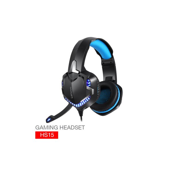 LENOVO Gaming Headphones HS15 HS15-BK