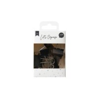 I AM CREATIVE Binder Clips Lets Organize 4035.14 schwarz,...