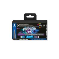 STAEDTLER Feutre de coloriage à brush 371 C6-2...