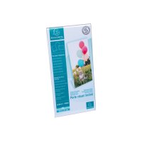 EXACOMPTA Tischaufsteller DL 83058D transparent hoch/quer