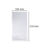 EXACOMPTA Tischaufsteller DL 83058D transparent hoch/quer