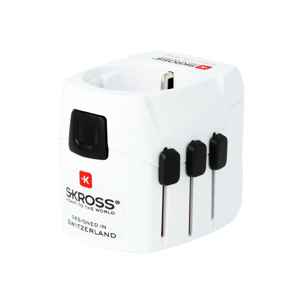 SKROSS World Travel Adapter 1.302460 PRO Light USB 2xA