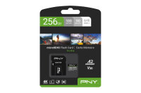 PNY micro-SDXC Pro Elite 256GB PSDU256V3 UHS-I U3 A2...