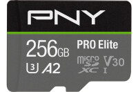 PNY micro-SDXC Pro Elite 256GB PSDU256V3 UHS-I U3 A2...