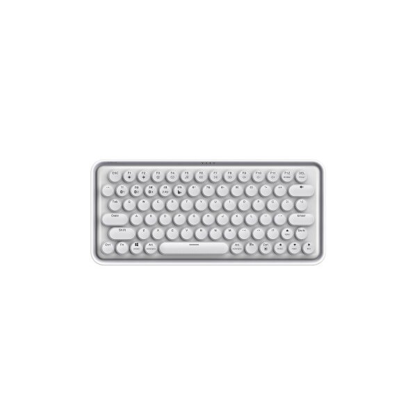 RAPOO Ralemo Pre 5 mech. Keyboard 11567 wireless, White-Silver