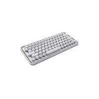RAPOO Ralemo Pre 5 mech. Keyboard 11567 wireless, White-Silver
