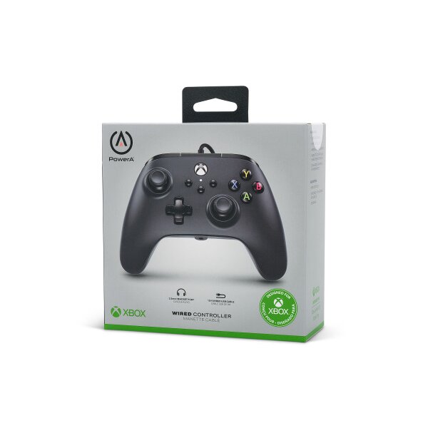 POWER A Wired Controller 1519265-03 Xbox Series X/S, Black