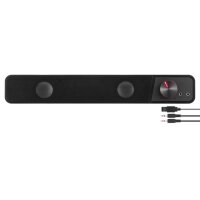 SPEEDLINK BRIO Stereo Soundbar SL-810200-BK Black