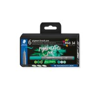 STAEDTLER Feutre de coloriage à brush 371 C6-3...