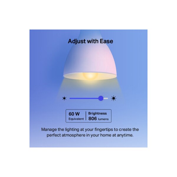 TP-LINK Leuchtmittel LED E27 2-Pack Tapo L530E(2-pack) Wifi, dimmbar, Mulitcolor