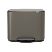 BRABANTIA Treteimer BO 121203 11L/23L, platinum