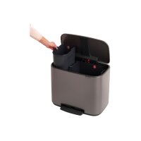 BRABANTIA Treteimer BO 121203 11L/23L, platinum