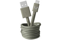 FRESHN REBEL USB A-USB C 3A 480Mbps 2UCC200DG 2m Dried Green