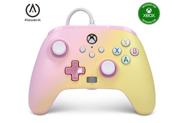 POWER A Enhanced Wired Controller XBGP0003-01 Xbox Series X S Pink Lemonade