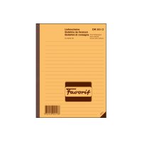 FAVORIT Lieferscheine D/F/I A5 8233OK rot/gelb/weiss 50x3...