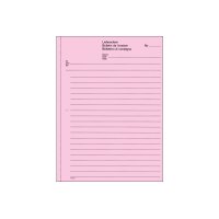 FAVORIT Lieferscheine D/F/I A5 8233OK rot/gelb/weiss 50x3...