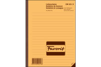 FAVORIT Lieferscheine D F I A5 8233OK rot gelb weiss 50x3...