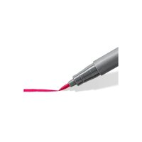 STAEDTLER Fasermaler mit Pinselspitze 371 C6-4 pigment pen 376 6er Set