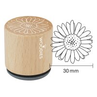 COLOP Woodies Display Floral 165670 25 Stempel, 5 Kissen