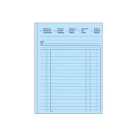 FAVORIT Mehrzweckbuch D/F/I A5 8115OK blau/blau/weiss...