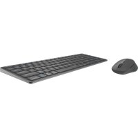 RAPOO 9700M ultraslim deskset 11510 wireless, Dark-Grey